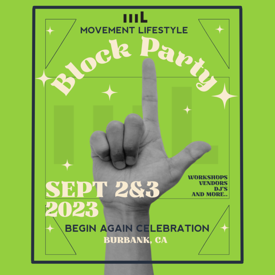 BLOCK PARTY — MOVEMENT LIFESTYLE